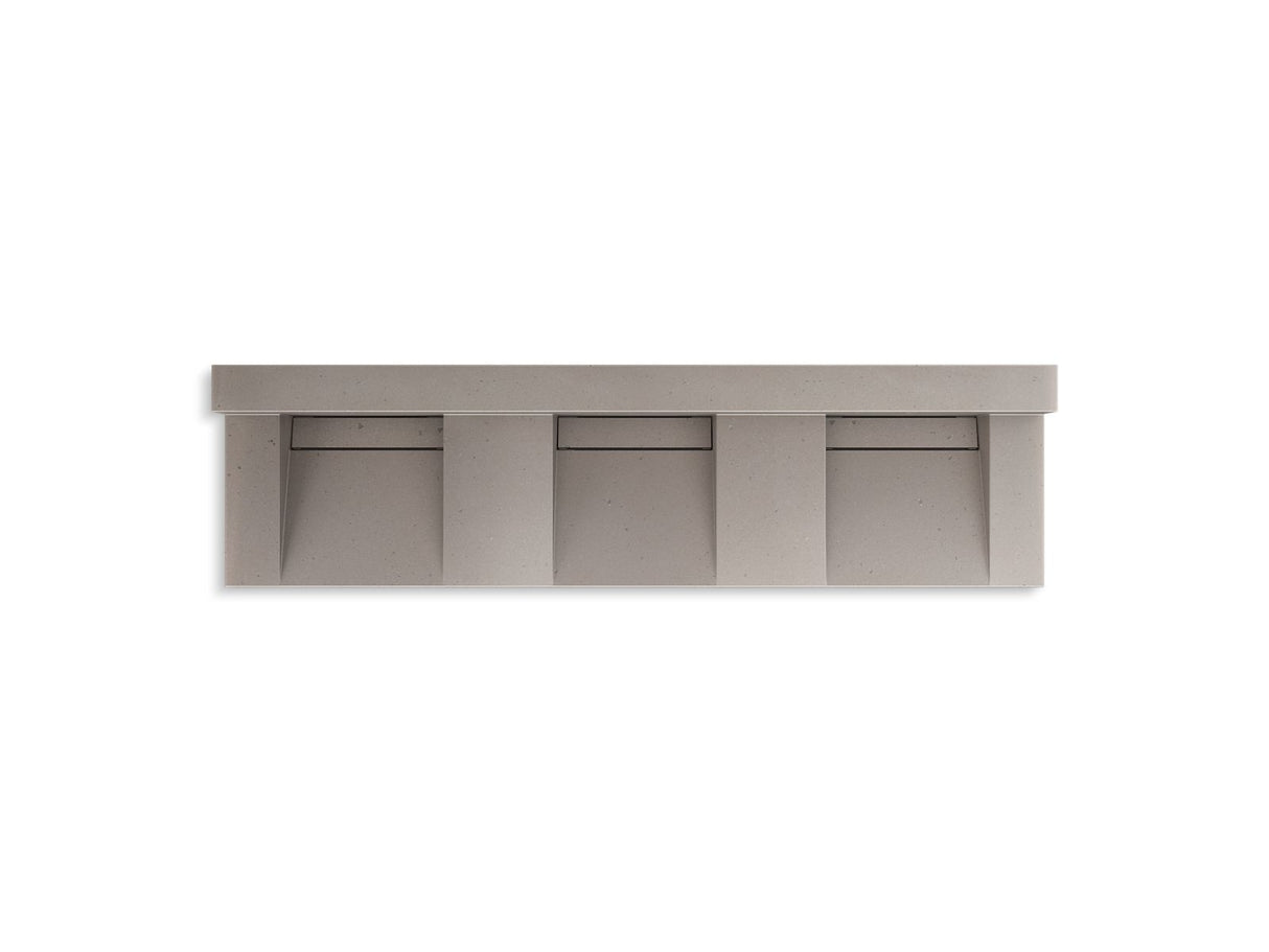 Constellation™ 90" wall-mount basin lavatory system with backsplash