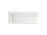 Constellation™ 60" wall-mount trough lavatory system with backsplash