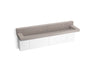 Constellation™ 90" wall-mount trough lavatory system with backsplash