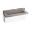 Constellation™ 60" wall-mount trough lavatory system with backsplash