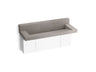 Constellation™ 60" wall-mount trough lavatory system with backsplash