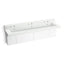 Constellation™ 90" wall-mount trough lavatory system with backsplash