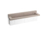 Constellation™ 90" wall-mount trough lavatory system with backsplash