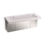 Constellation™ 60" wall-mount trough lavatory system
