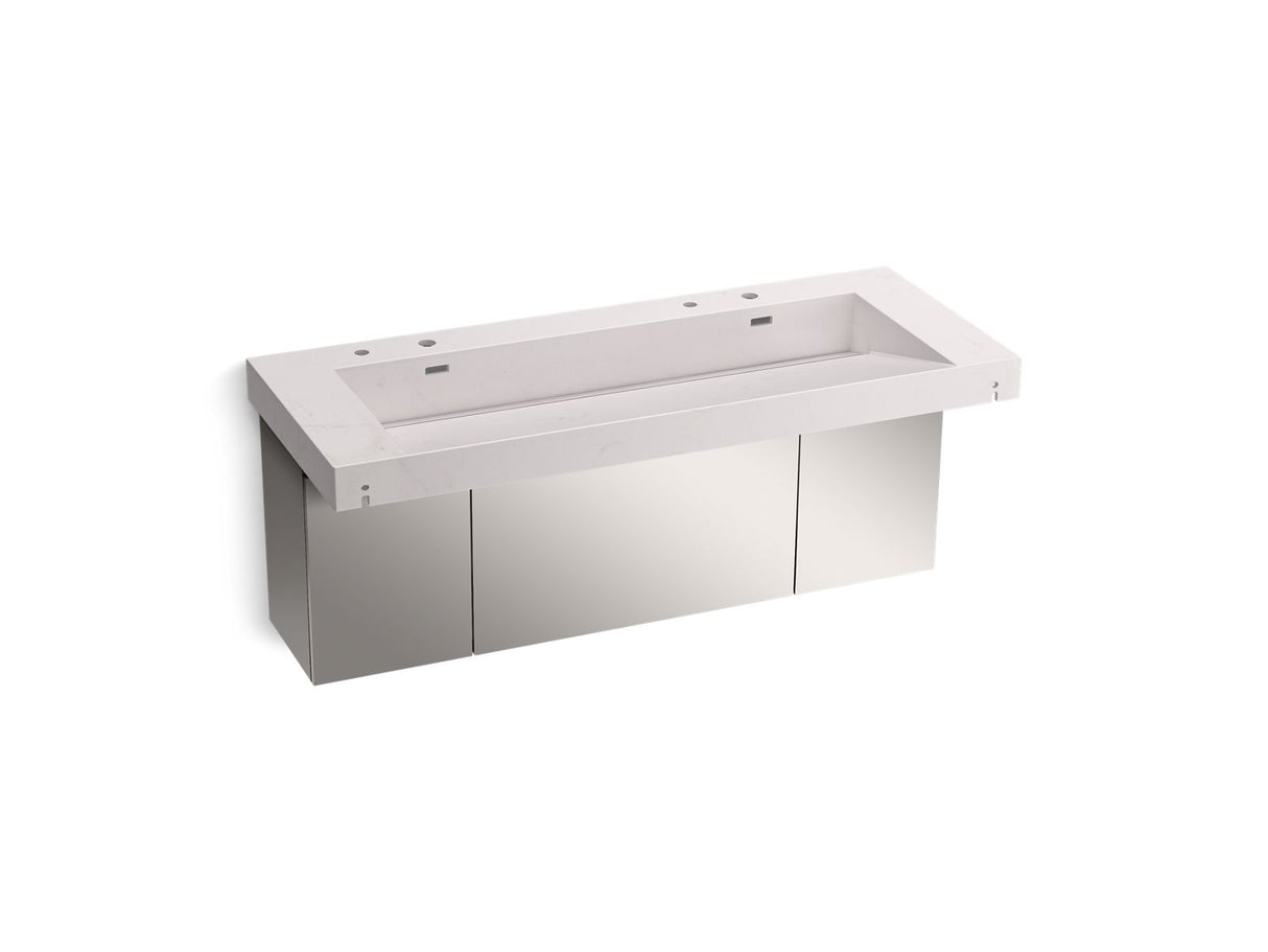 Constellation™ 60" wall-mount trough lavatory system