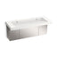 Constellation™ 60" wall-mount trough lavatory system