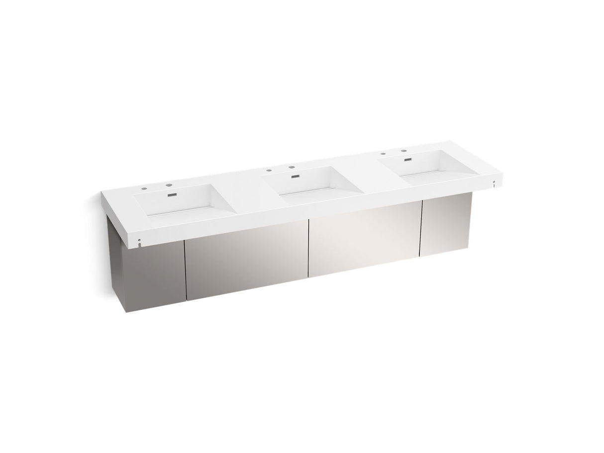 Constellation™ 90" wall-mount basin lavatory system