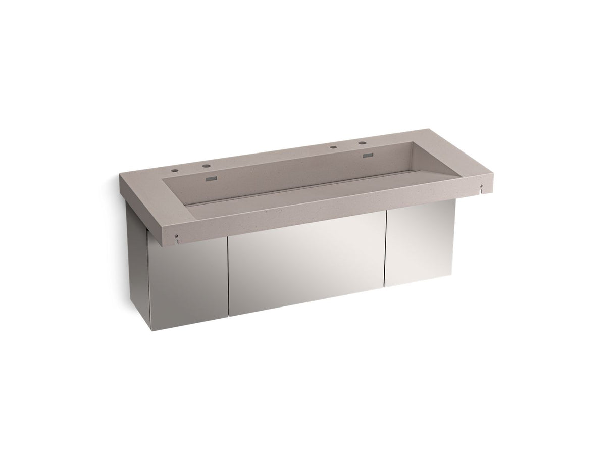 Constellation™ 60" wall-mount trough lavatory system