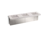 Constellation™ 90" wall-mount basin lavatory system