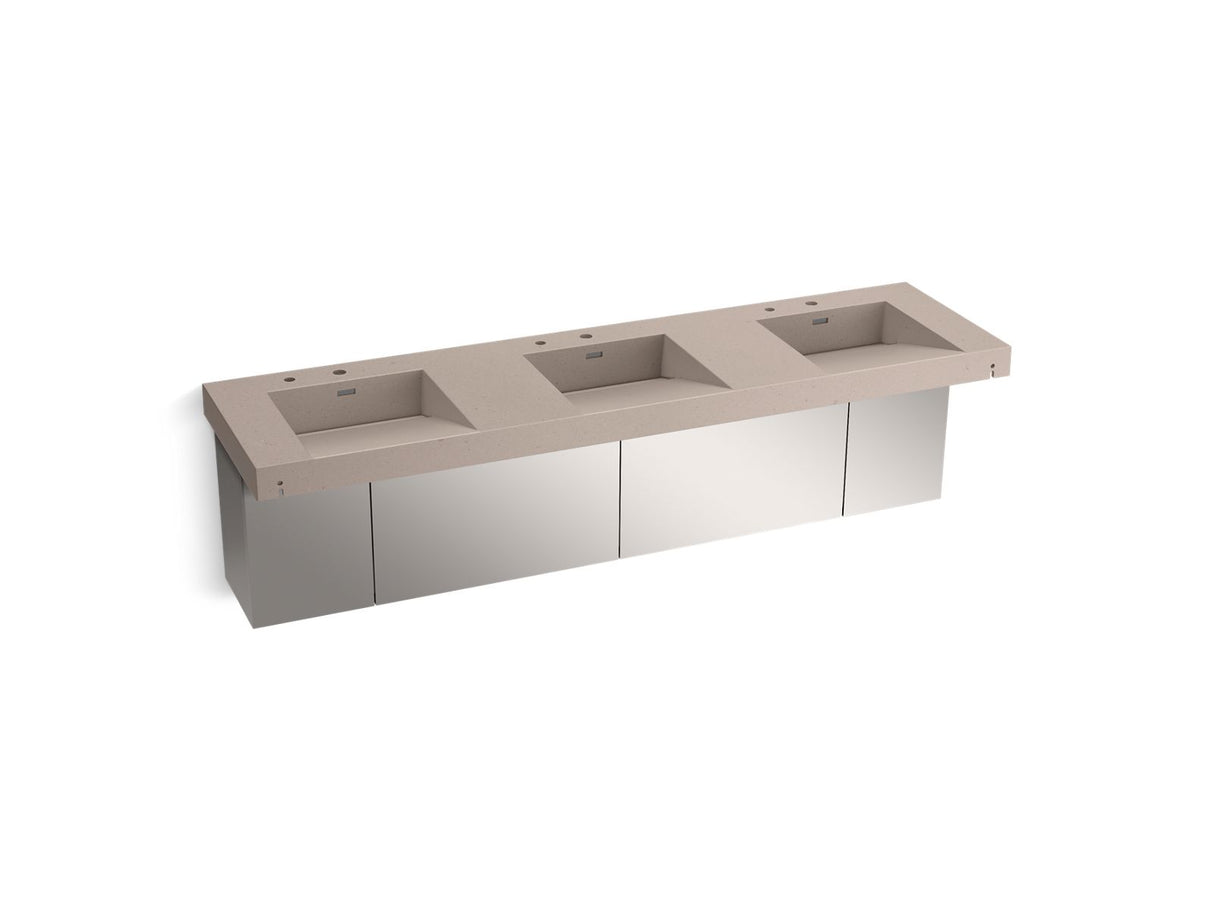 Constellation™ 90" wall-mount basin lavatory system