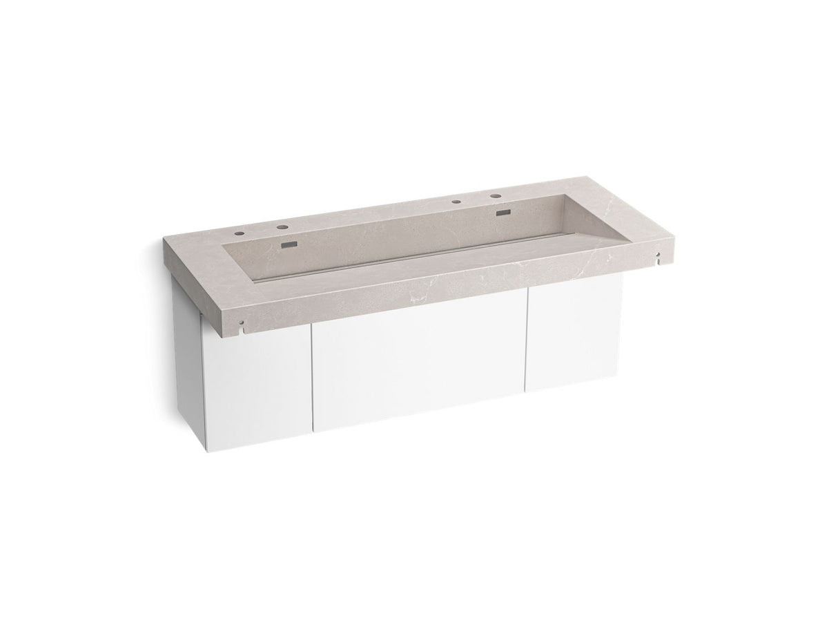 Constellation™ 60" wall-mount trough lavatory system