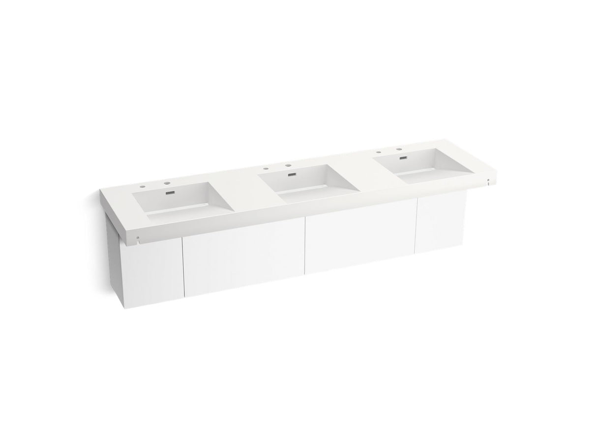 Constellation™ 90" wall-mount basin lavatory system