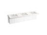 Constellation™ 90" wall-mount basin lavatory system