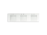 Constellation™ 90" wall-mount basin lavatory system