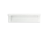 Constellation™ 90" wall-mount trough lavatory system with backsplash