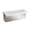 Constellation™ 60" wall-mount trough lavatory system
