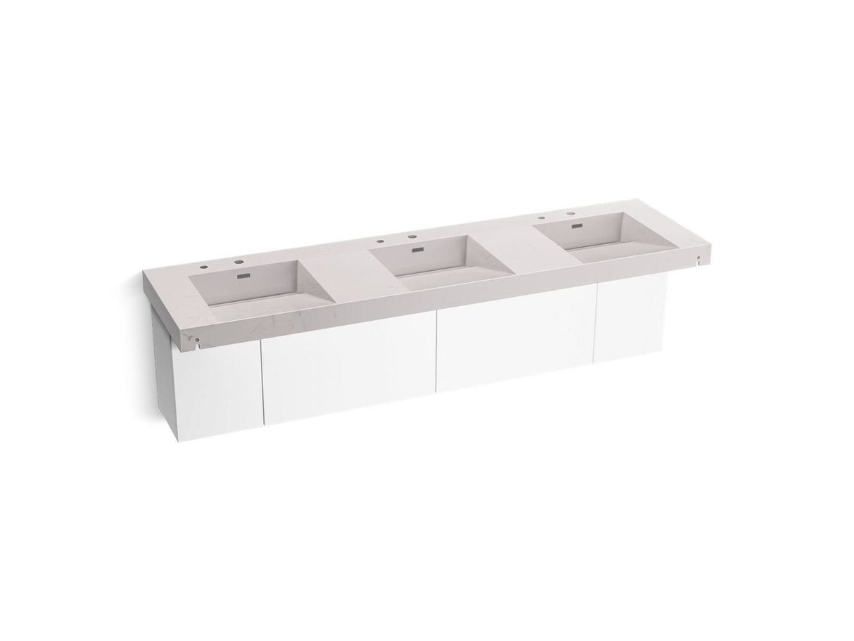 Constellation™ 90" wall-mount basin lavatory system