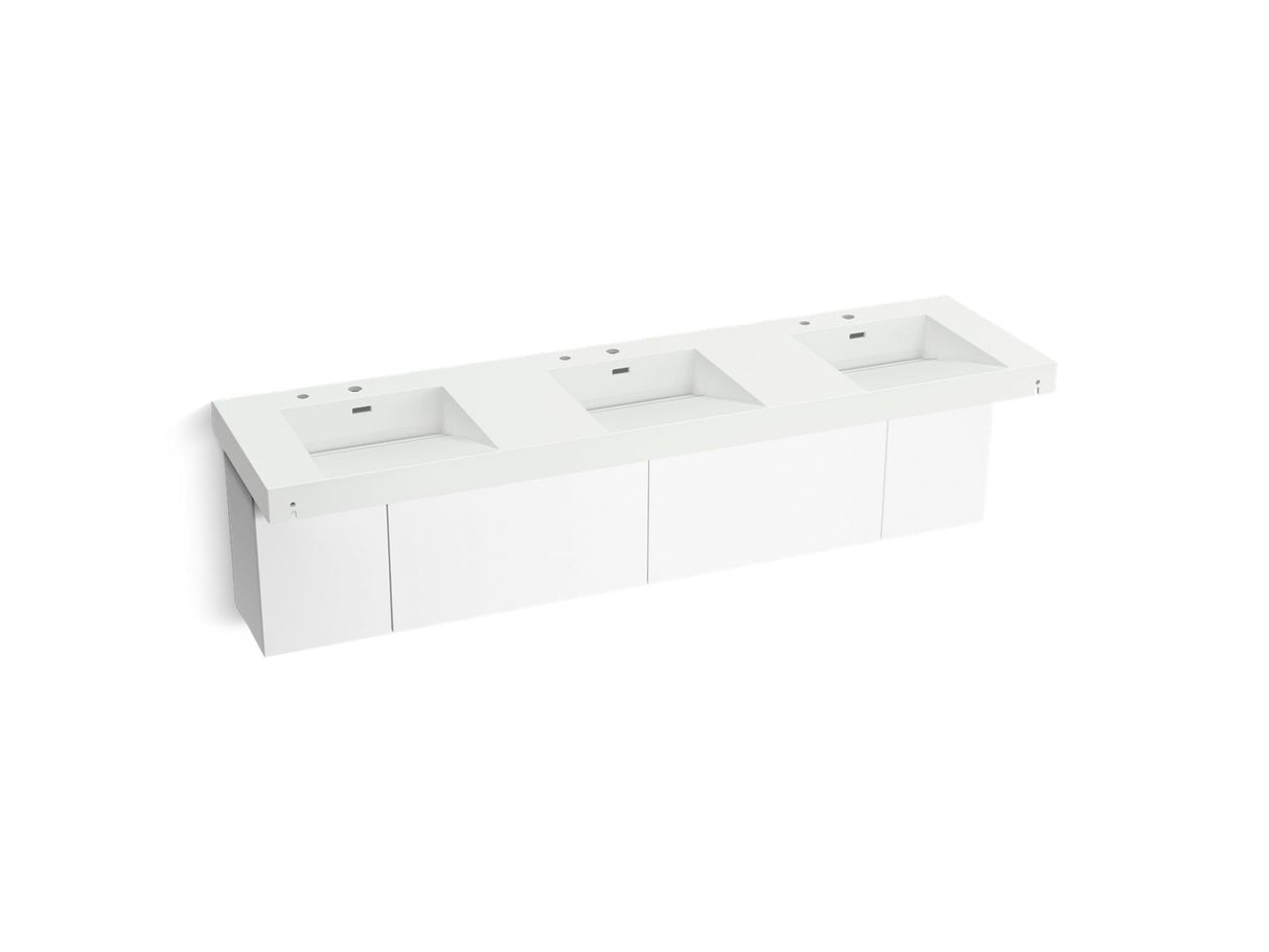 Constellation™ 90" wall-mount basin lavatory system