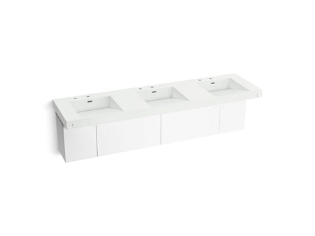 Constellation™ 90" wall-mount basin lavatory system