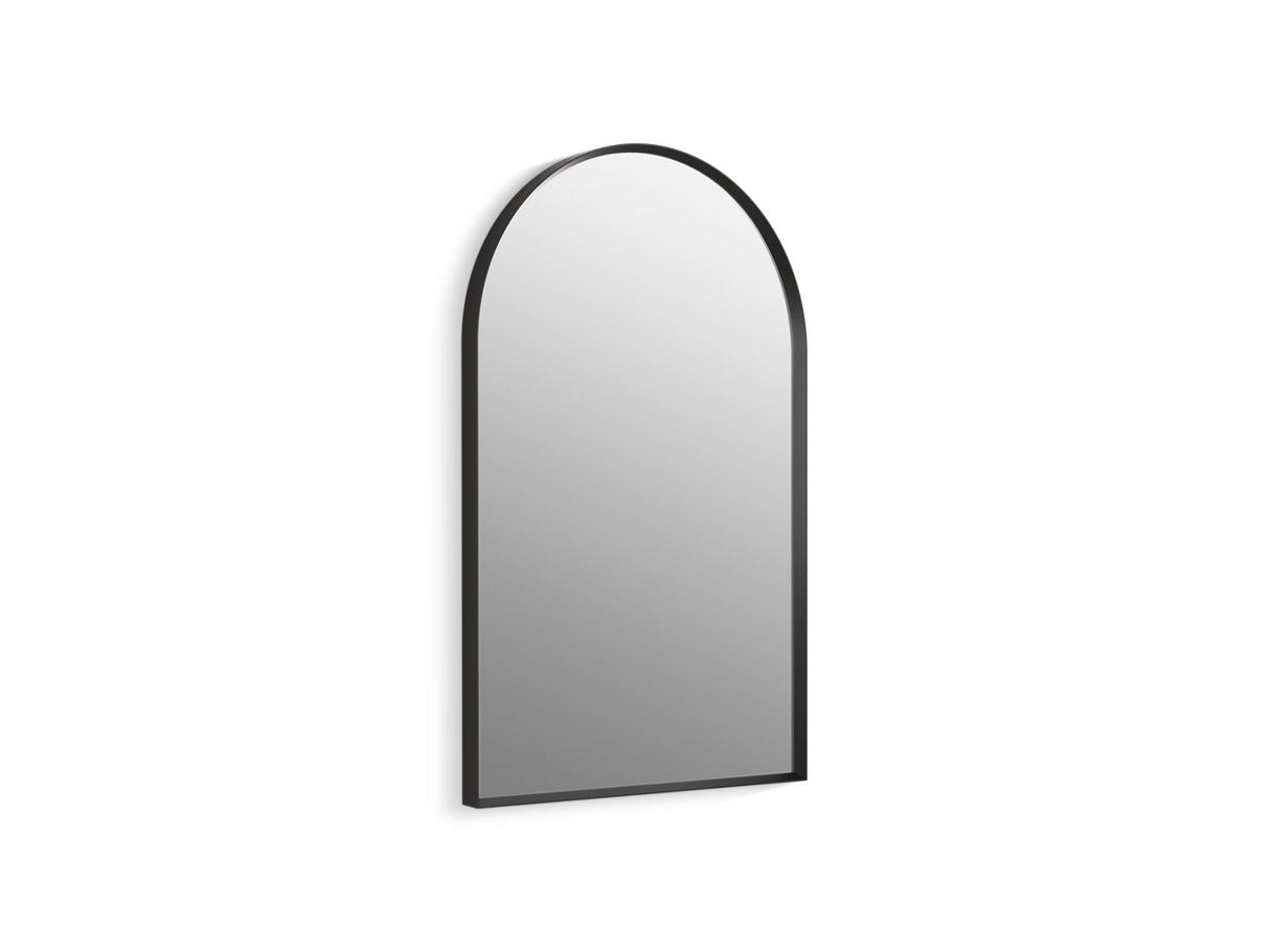 Essential 20" x 32" arched framed mirror