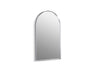 Essential 20" x 32" arched framed mirror