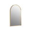 Essential 20" x 32" arched framed mirror