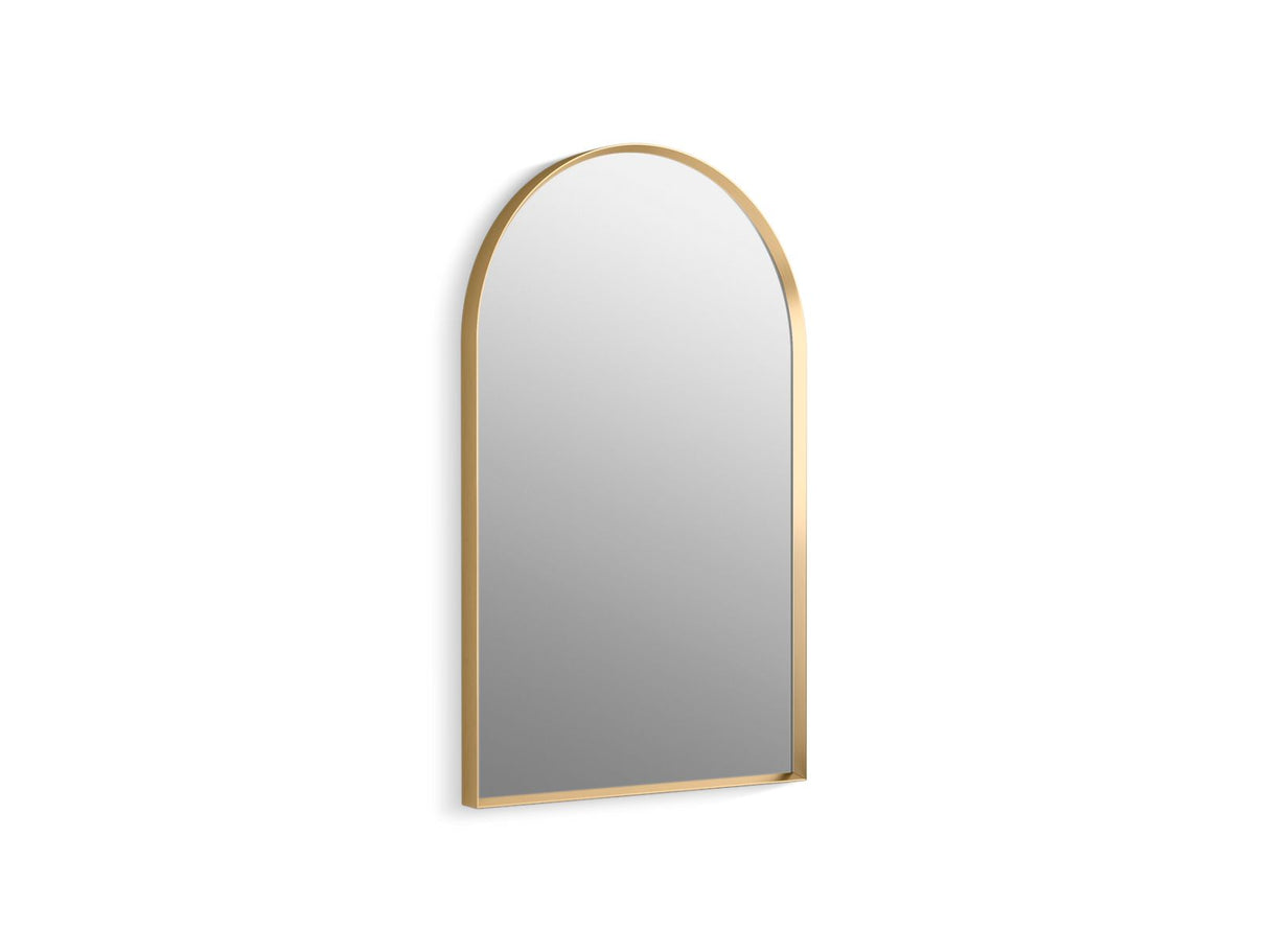 Essential 20" x 32" arched framed mirror
