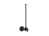 3/8" NPT angle supply with stop and annealed vertical tube