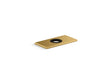 4" escutcheon plate for Insight™ and Kinesis® faucet