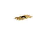 4" escutcheon plate for Insight™ and Kinesis® faucet