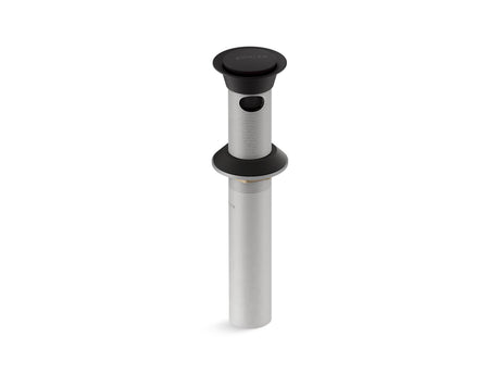 Clicker drain with overflow