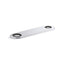 8" two-hole escutcheon plate for Insight™ and Kinesis® lavatory faucets and soap dispensers
