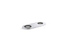 4" two-hole escutcheon plate for Insight™ and Kinesis® lavatory faucets and soap dispensers