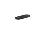 4" two-hole escutcheon plate for Insight™ and Kinesis® lavatory faucets and soap dispensers