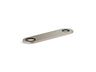 8" two-hole escutcheon plate for Insight™ and Kinesis® lavatory faucets and soap dispensers