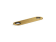 8" two-hole escutcheon plate for Insight™ and Kinesis® lavatory faucets and soap dispensers