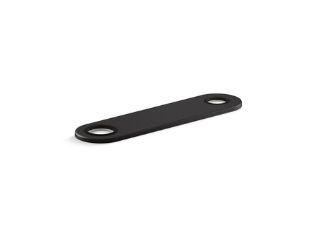 8" two-hole escutcheon plate for Insight™ and Kinesis® lavatory faucets and soap dispensers