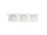 Constellation™ 90" wall-mount basin lavatory system with backsplash