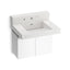 Constellation™ 30" wall-mount lavatory system with backsplash
