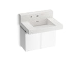 Constellation™ 30" wall-mount lavatory system with backsplash