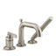 Castia® by Studio McGee Deck-mount bath faucet with handshower