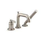 Castia® by Studio McGee Deck-mount bath faucet with handshower