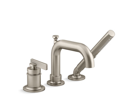Castia® by Studio McGee Deck-mount bath faucet with handshower