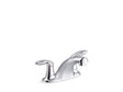 Coralais® Two-handle centerset lavatory faucet, less drain, 0.35 gpm