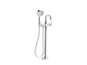 Castia® by Studio McGee Floor-mount bath filler trim with handshower