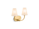 Kernen™ by Studio McGee Two-light sconce