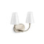 Kernen™ by Studio McGee Two-light sconce