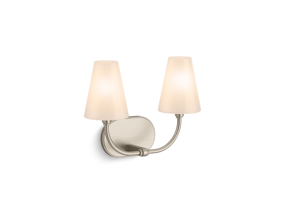 Kernen™ by Studio McGee Two-light sconce