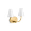 Kernen™ by Studio McGee Two-light sconce