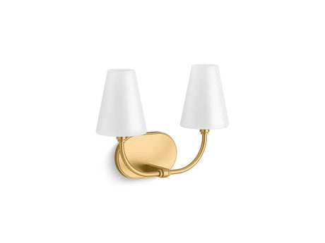 Kernen™ by Studio McGee Two-light sconce